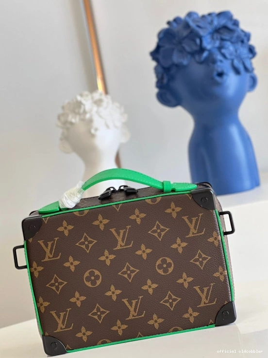 Official oldcobbler LOUIS VUITTON TRUNK HANDLE SOFT 0714